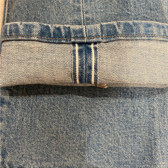 LEVIS MADE & CRAFTED 501® ORIGINAL FIT WOMEN'S JEANS SELVEDGE size 27/30 - Picture 12 of 12